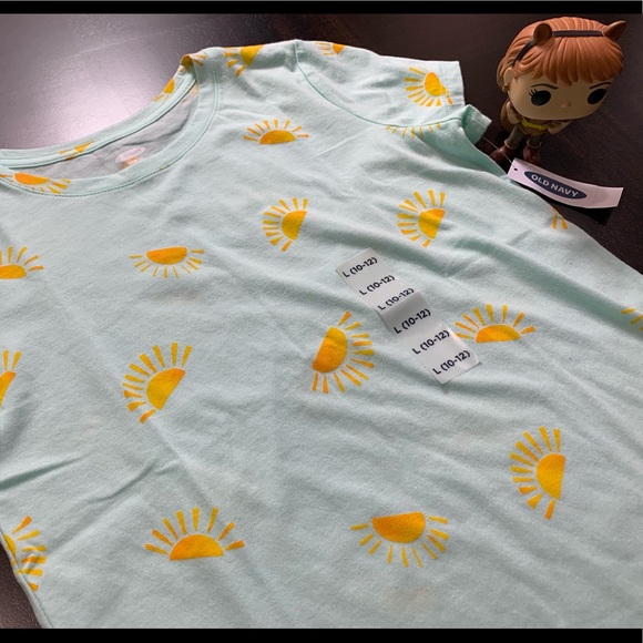 Girl Short Sleeve T-Shirt Size L (10-12) - Picture 2 of 5